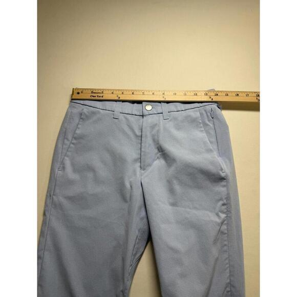 Lululemon Commission Slim-Fit Ventlight Wovenair Baby Blue Pants 28x30 - Picture 4 of 5
